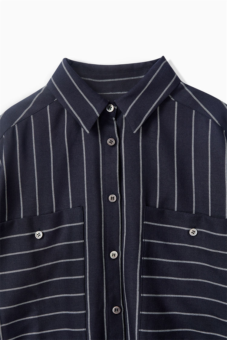 CHALK STRIPE SHIRT