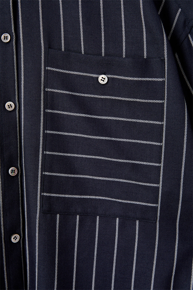 CHALK STRIPE SHIRT