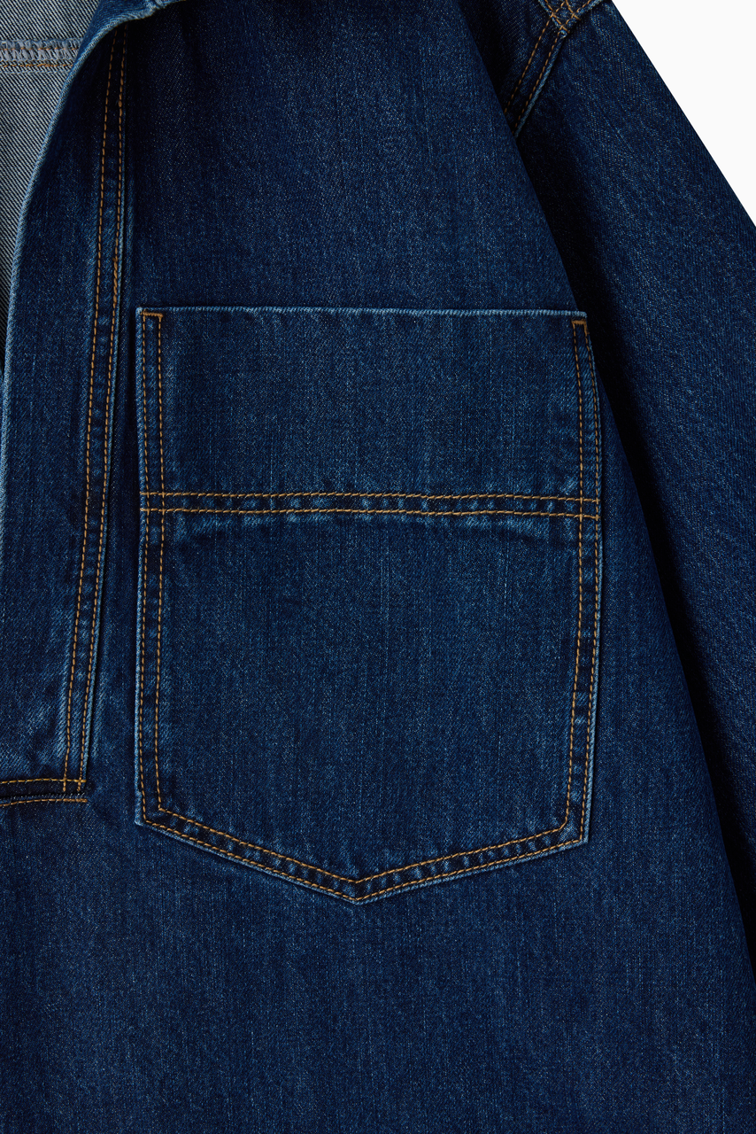 DENIM SKIPPER SHIRT