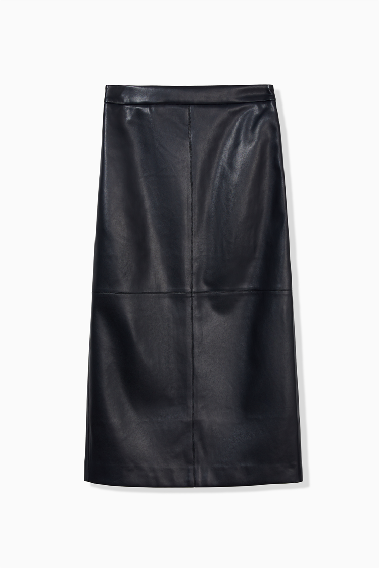 ECO LEATHER SKIRT