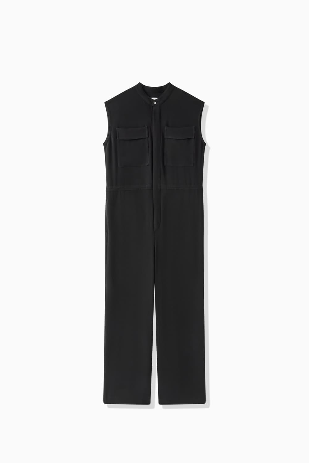 BACK SATIN JUMPSUIT
