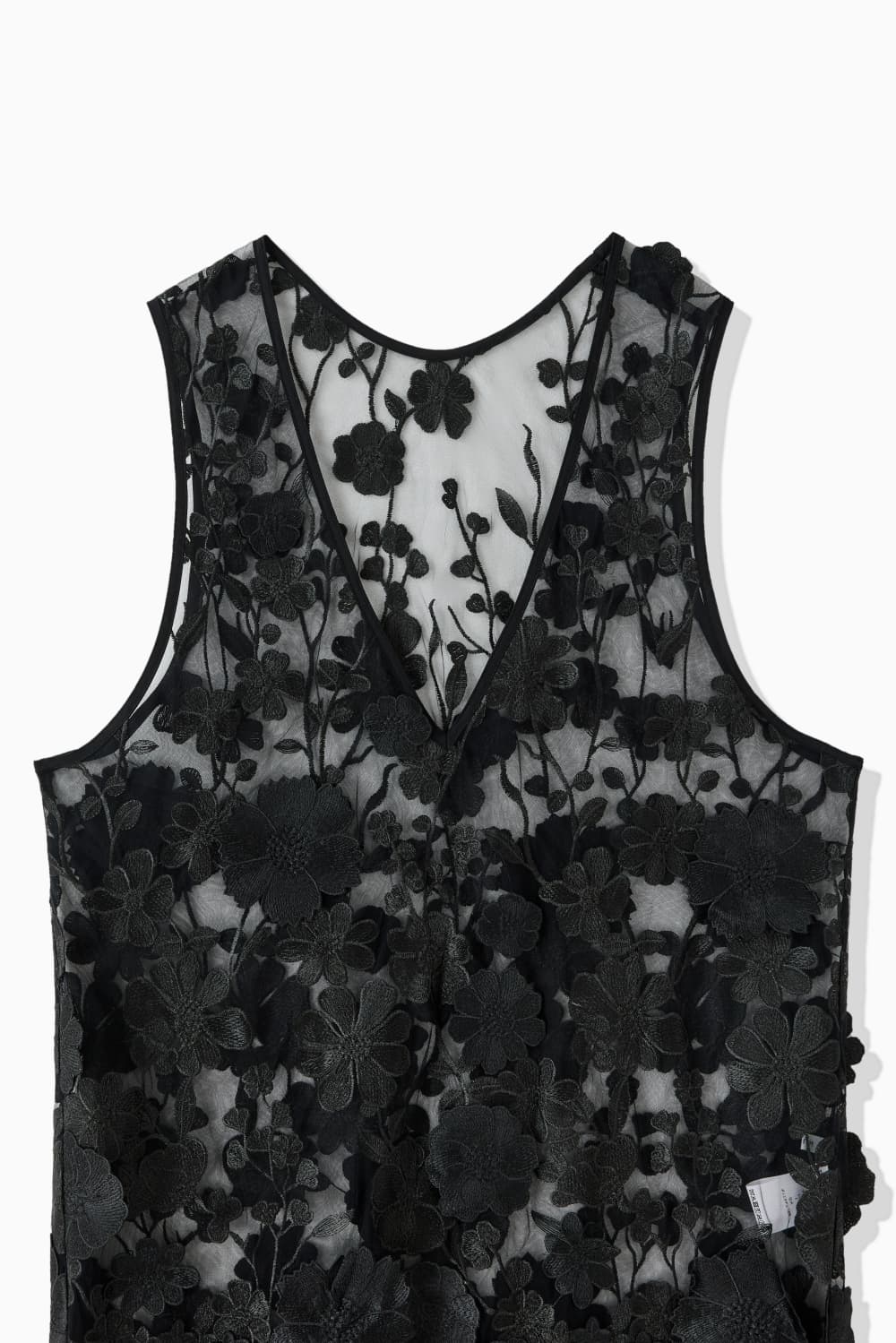 3D FLOWER LACE TUNIC