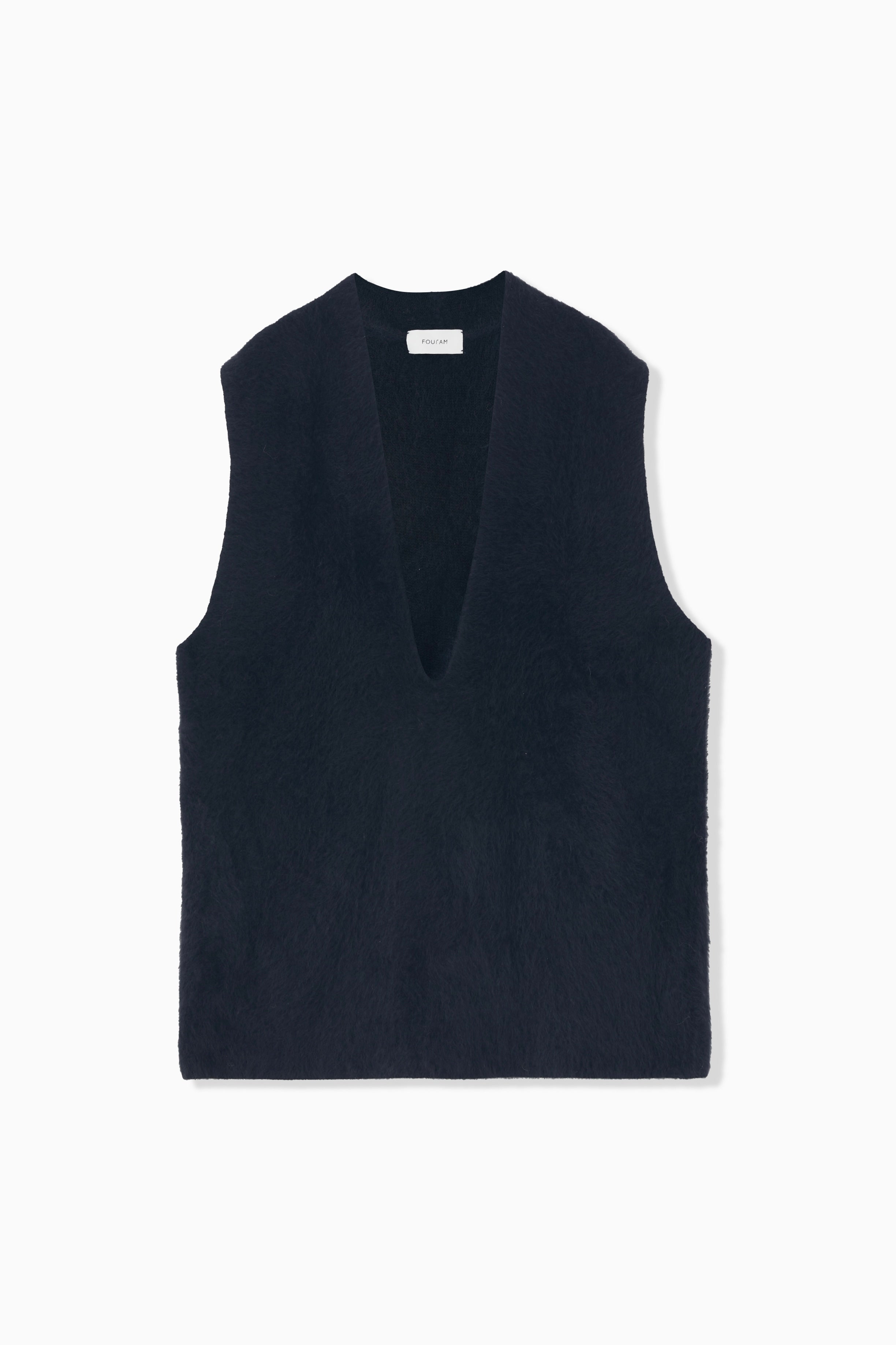 CASHMERE FOX KNIT VEST