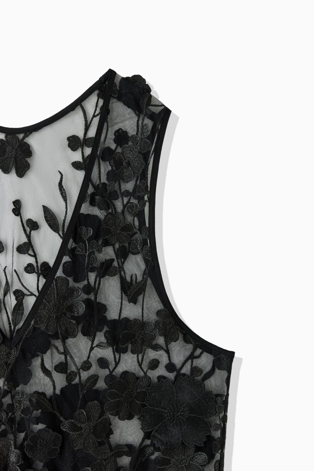 3D FLOWER LACE TUNIC