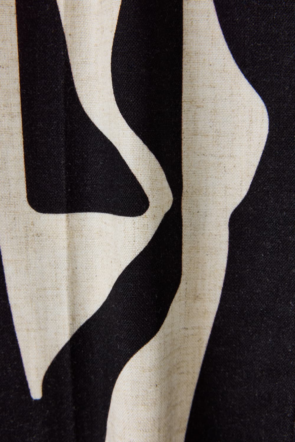 RAYON LINEN PRINT PANTS