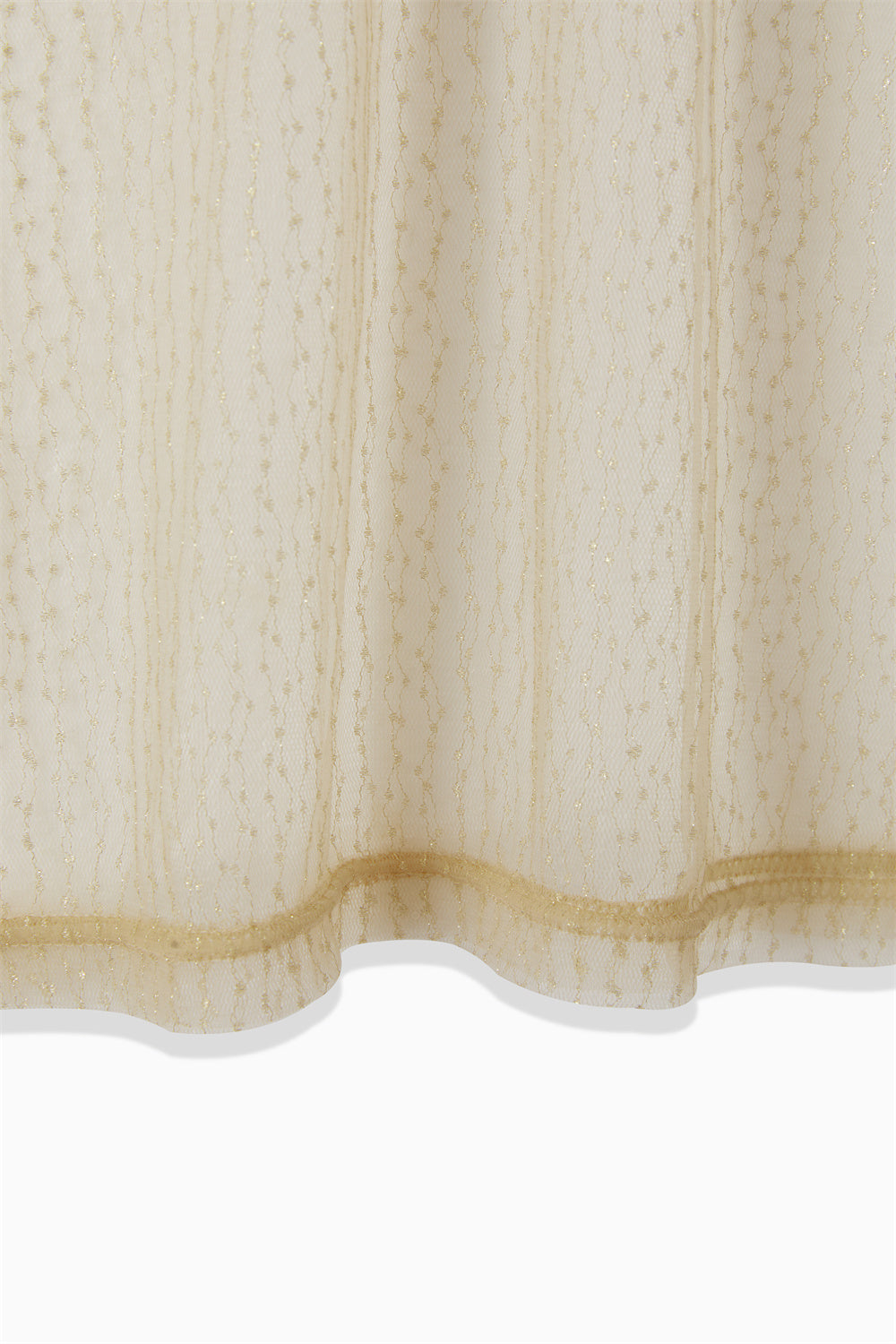 LAME TULLE STRIPE P/O