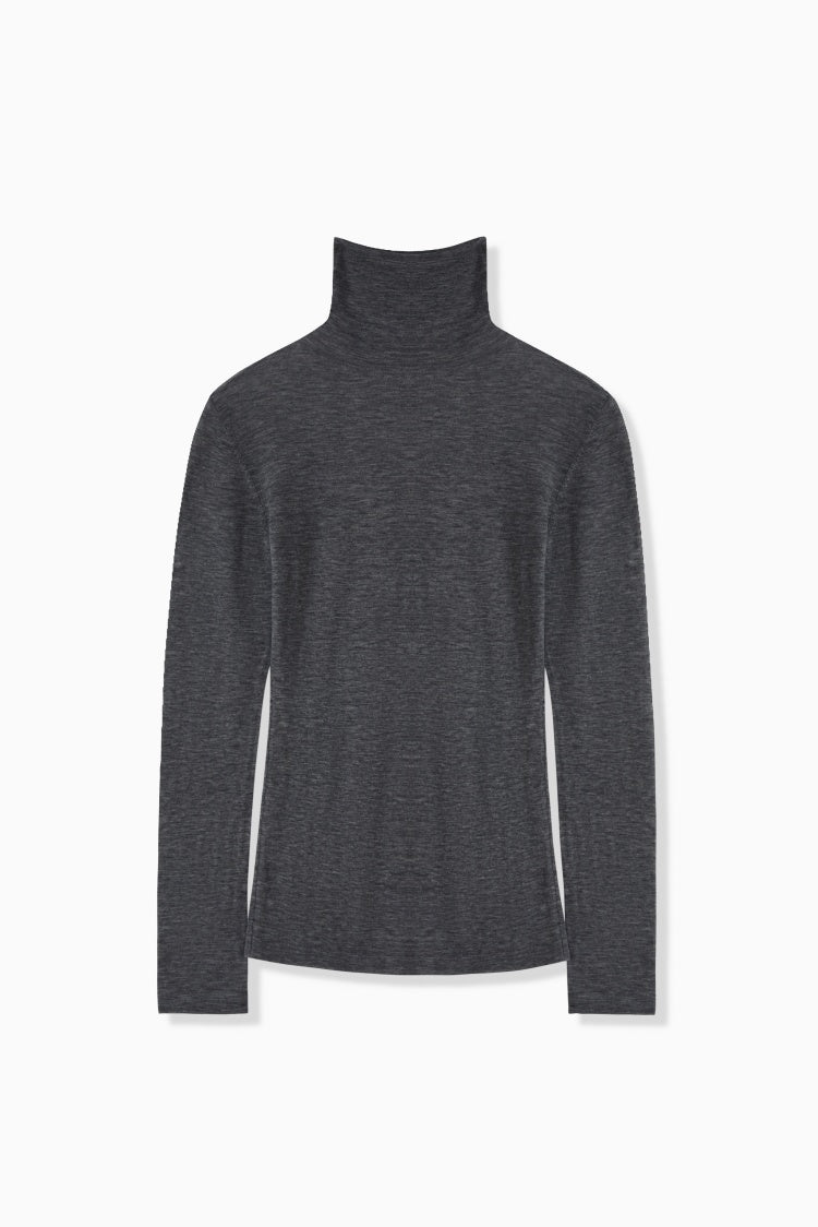 WOOL TURTLENECK KNIT