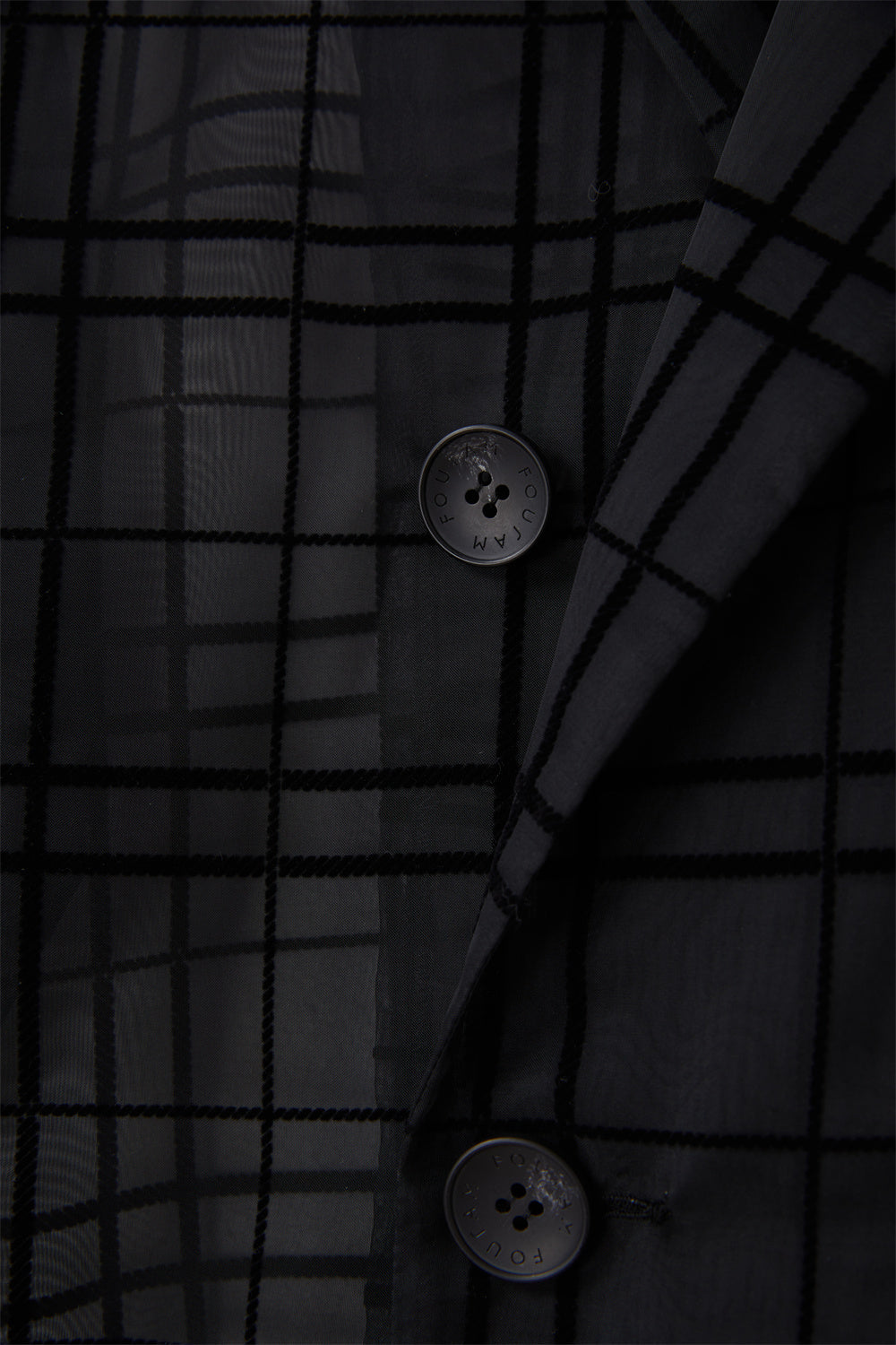 FLOCK PRINTED JACKET