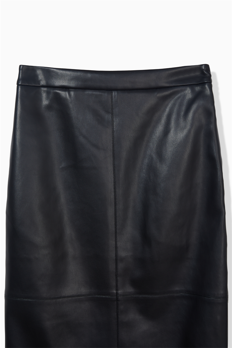 ECO LEATHER SKIRT