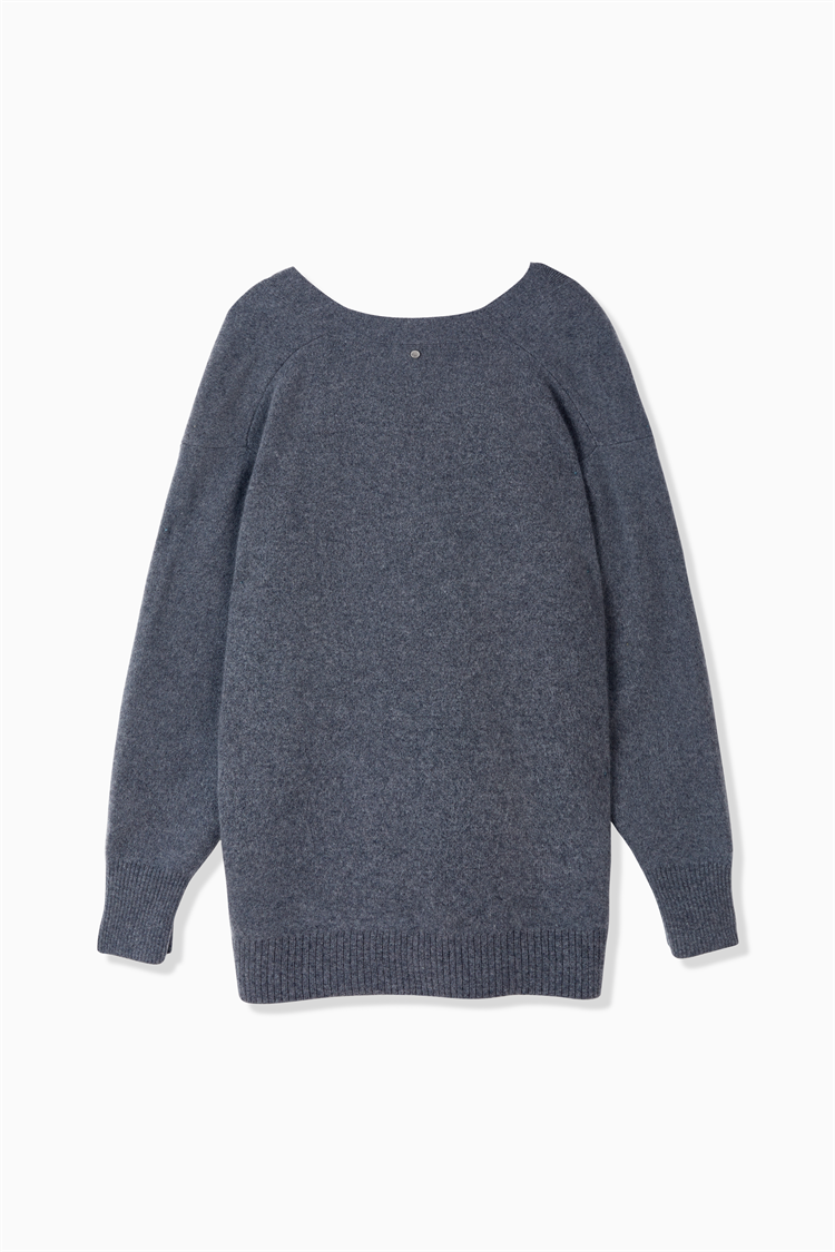 CASHMERE BASIC CARDIGAN