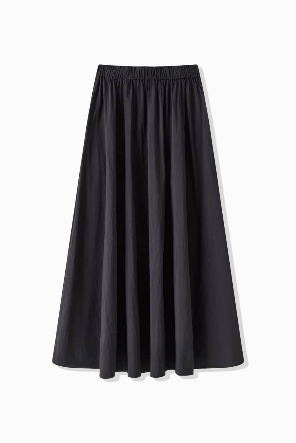 BUCKLE GATHER SKIRT