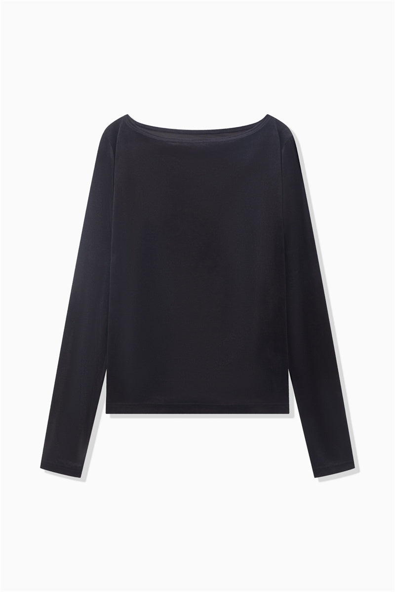 SHEER VELOR BOATNECK