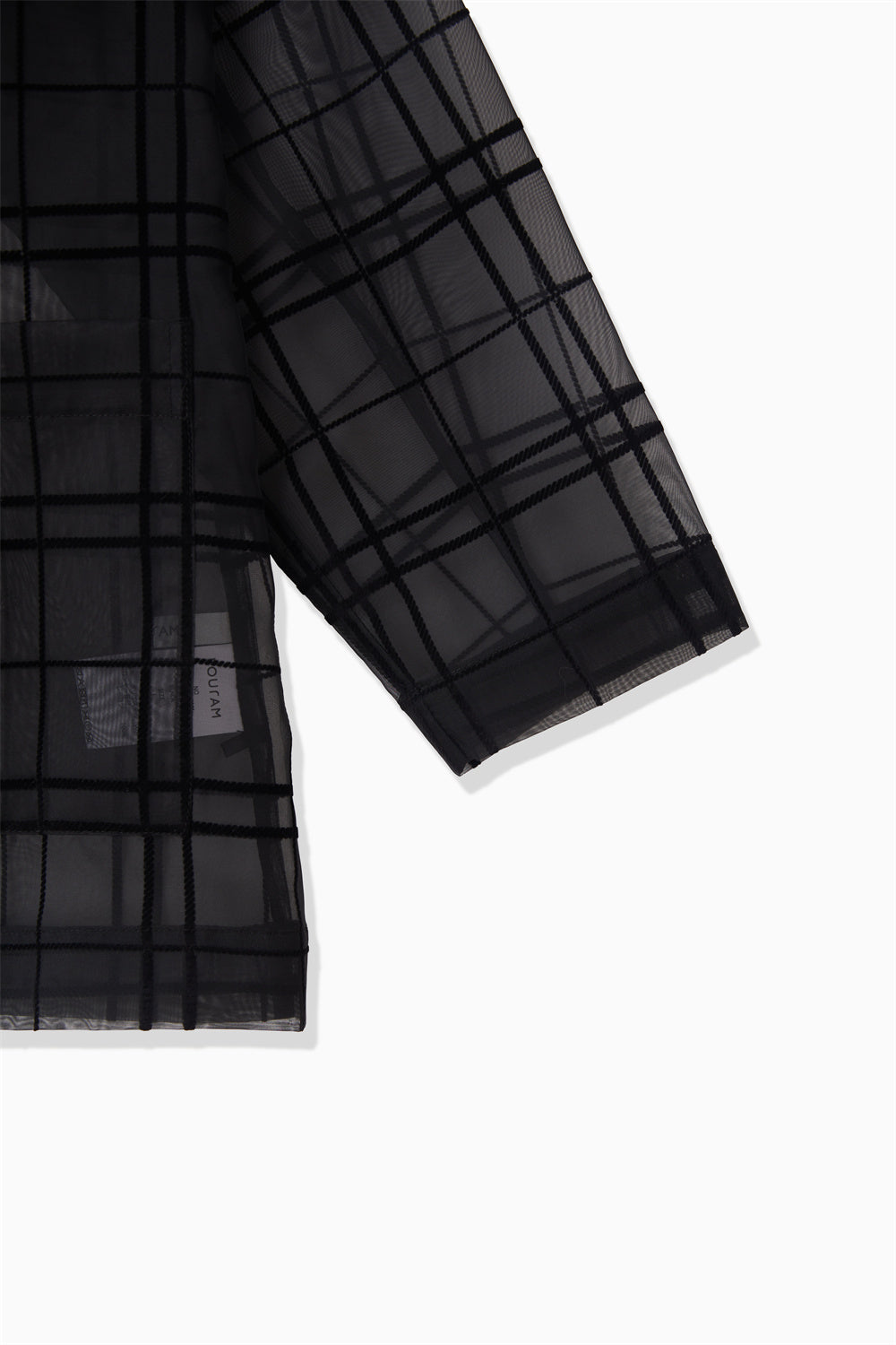 FLOCK PRINTED JACKET