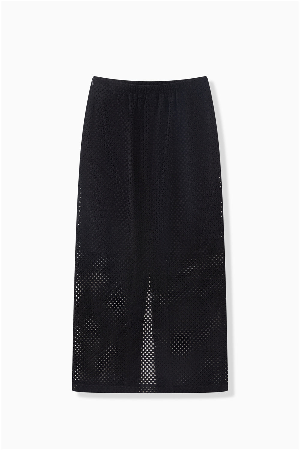 PUNCHING FLOCK SKIRT