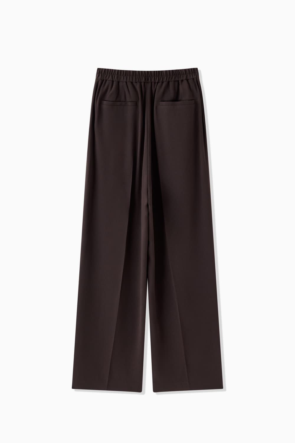 BACK SATIN 2TACK PANTS