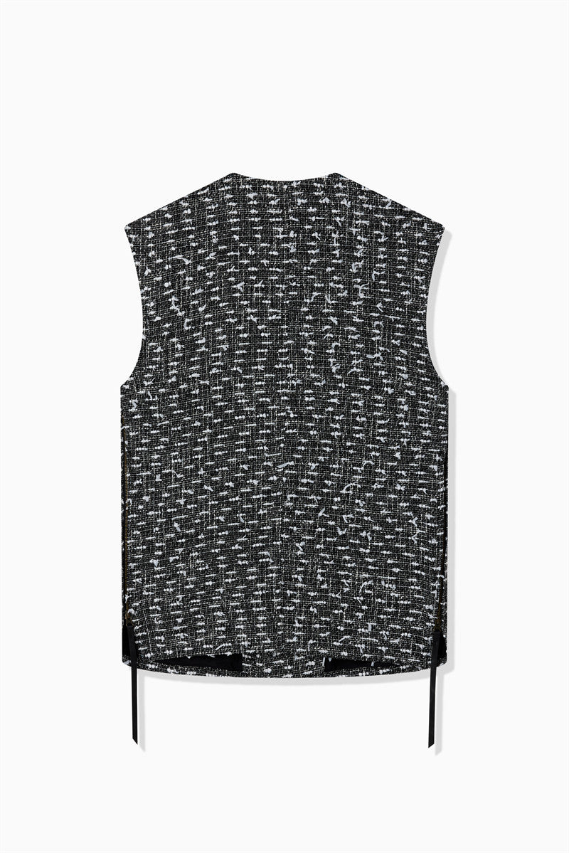 TWEED VEST