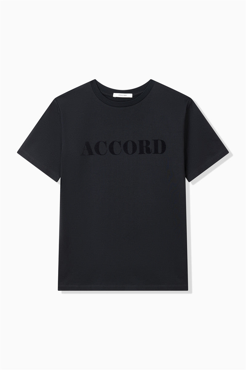 FLOCKY PRINT T-SHIRT