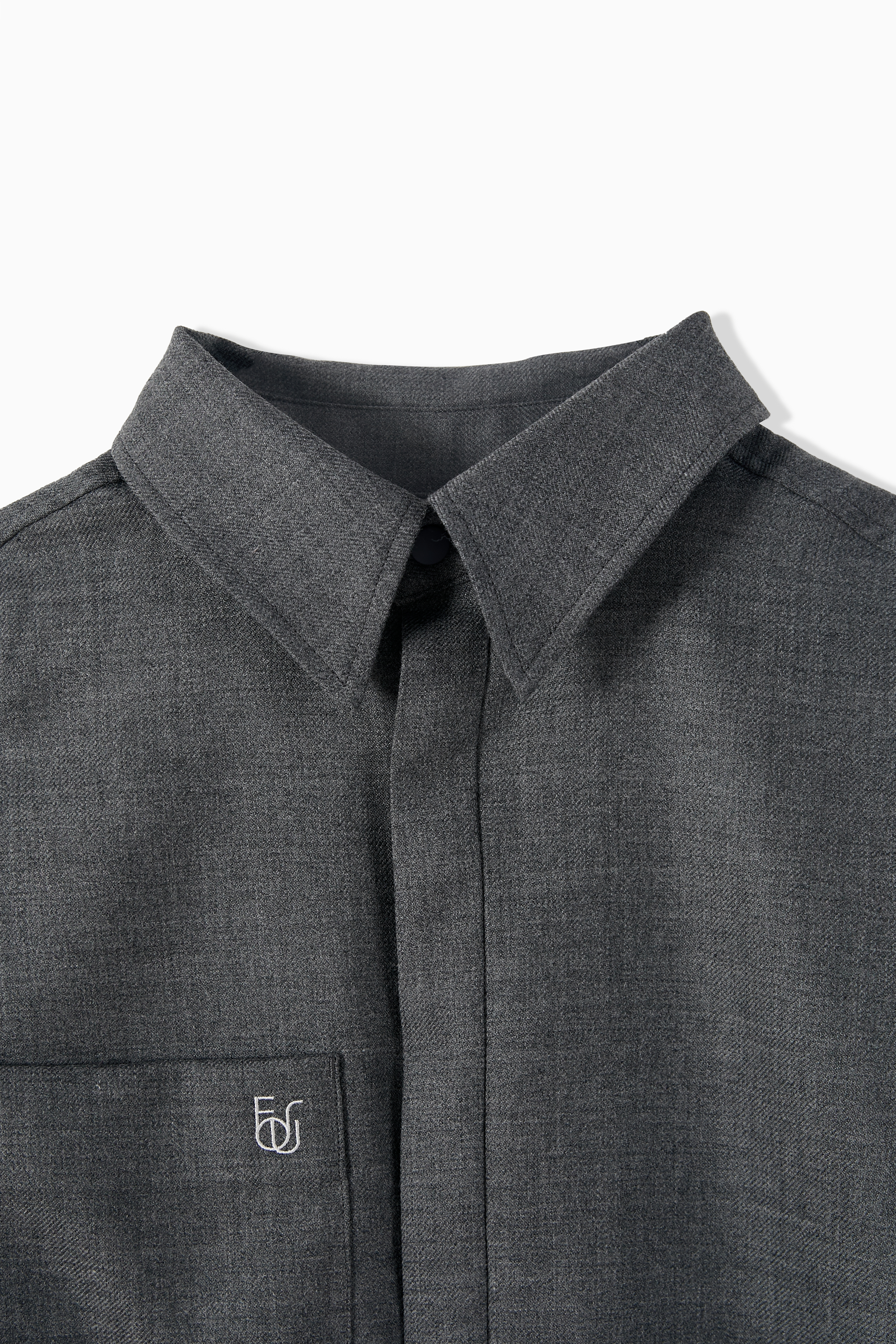 SAXONY WOOL SHIRT