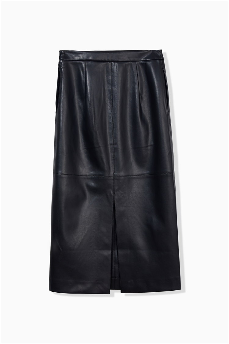 ECO LEATHER SKIRT