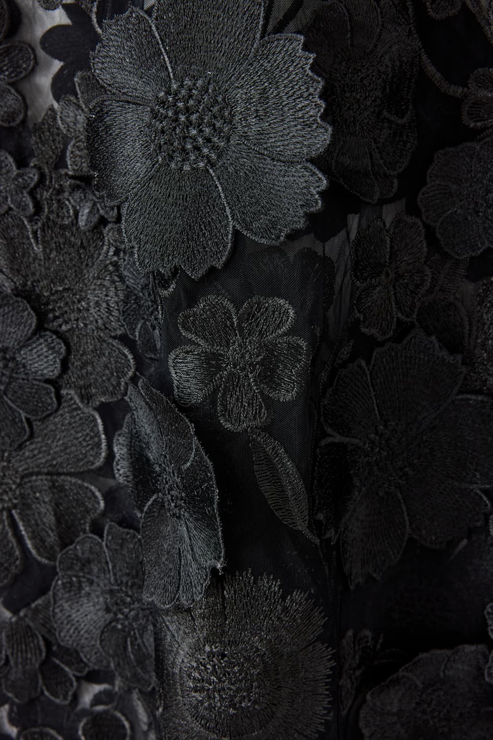 3D FLOWER LACE TUNIC