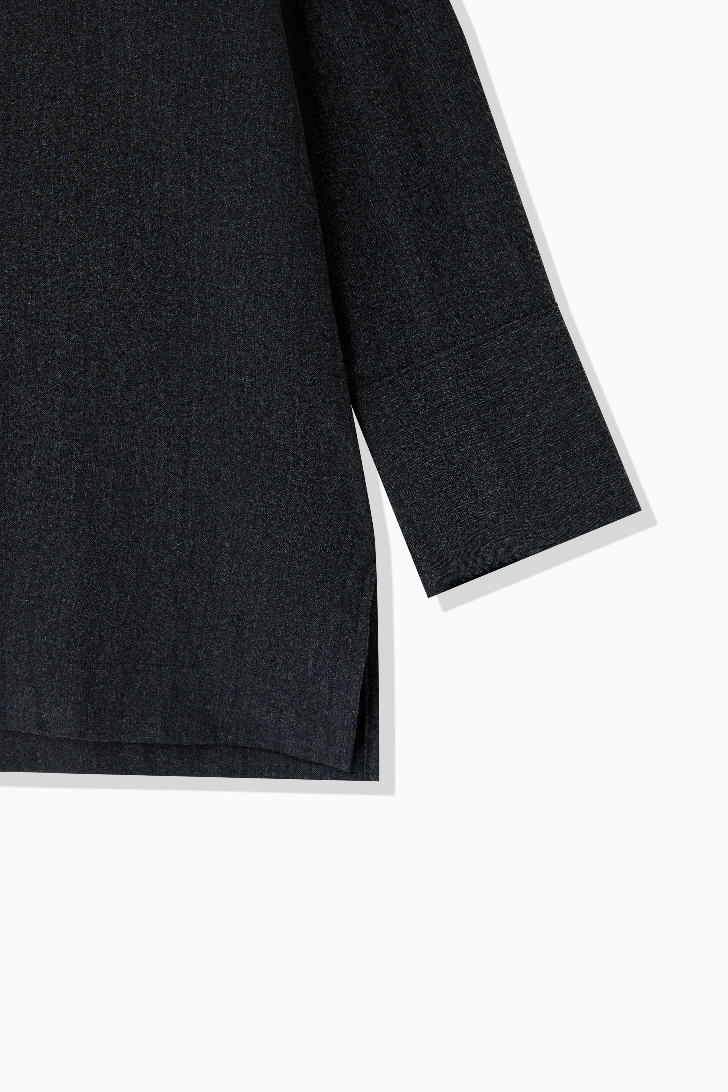 HERRINGBONE VAREUSE SHIRT