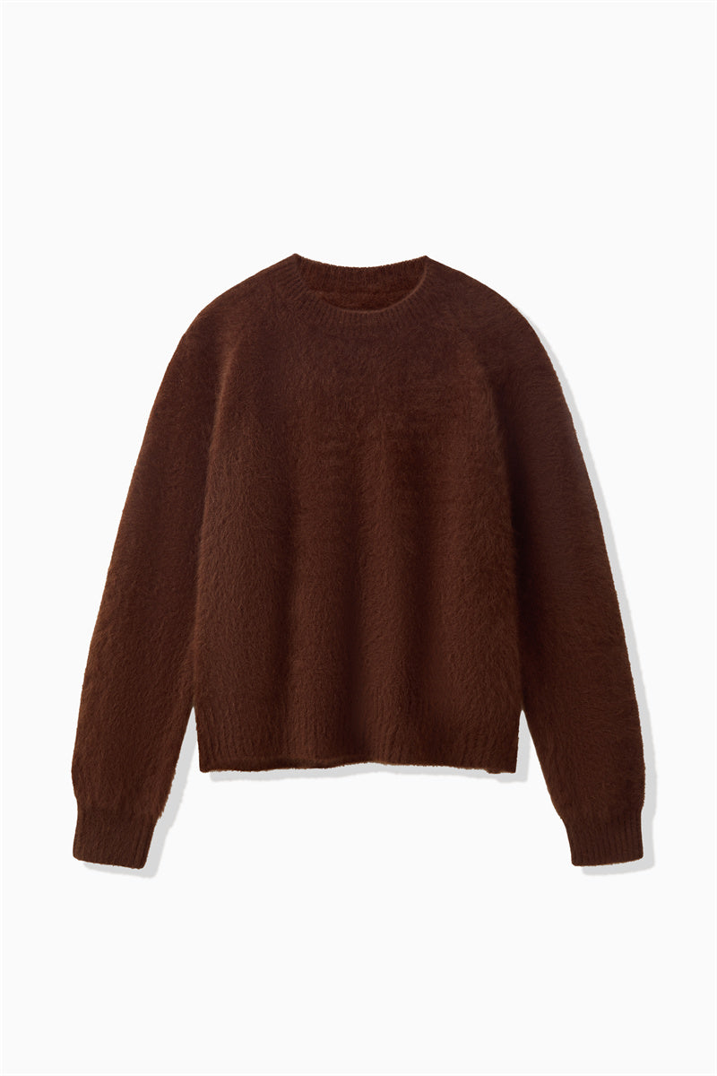 RACCOON CREW KNIT
