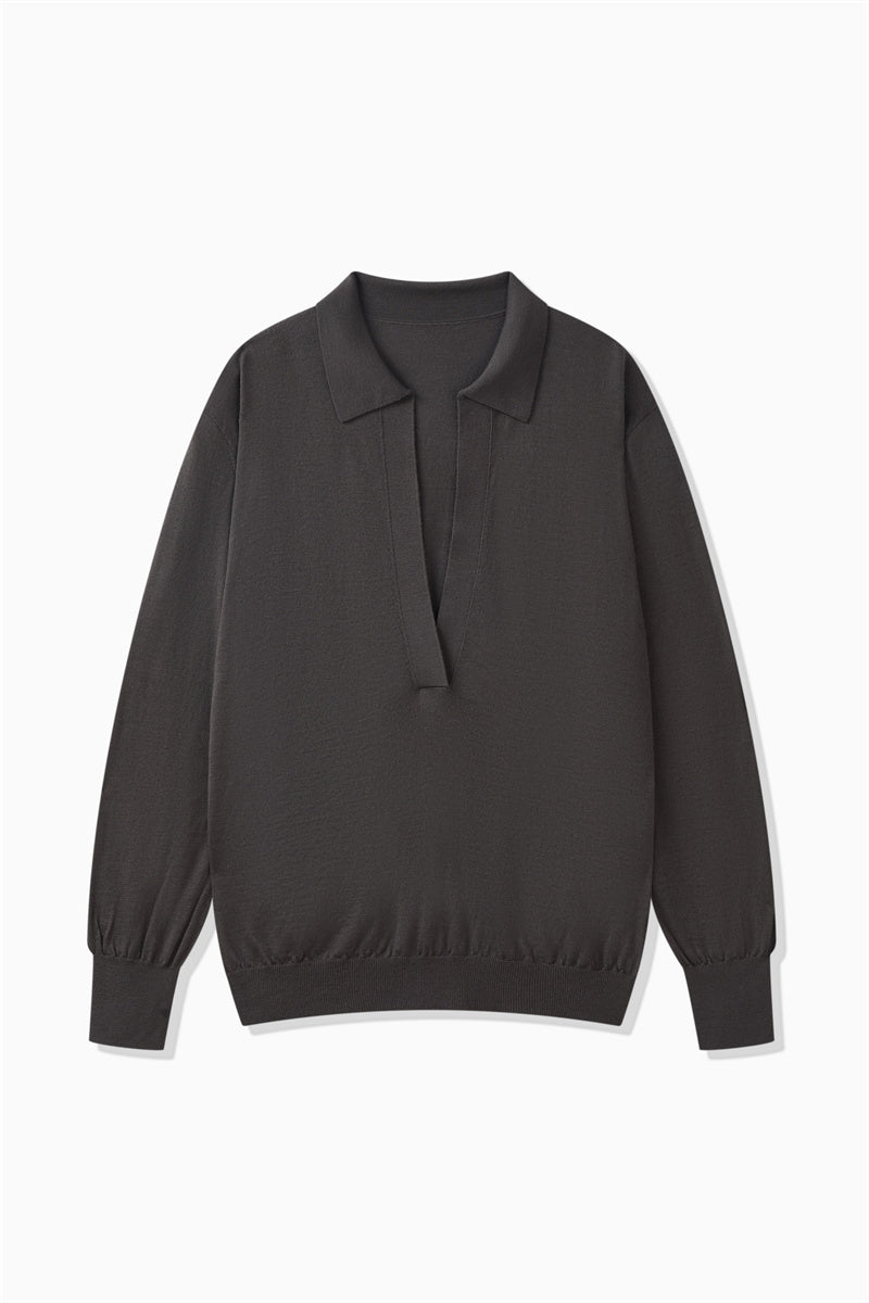 WOOL SKIPPER KNIT