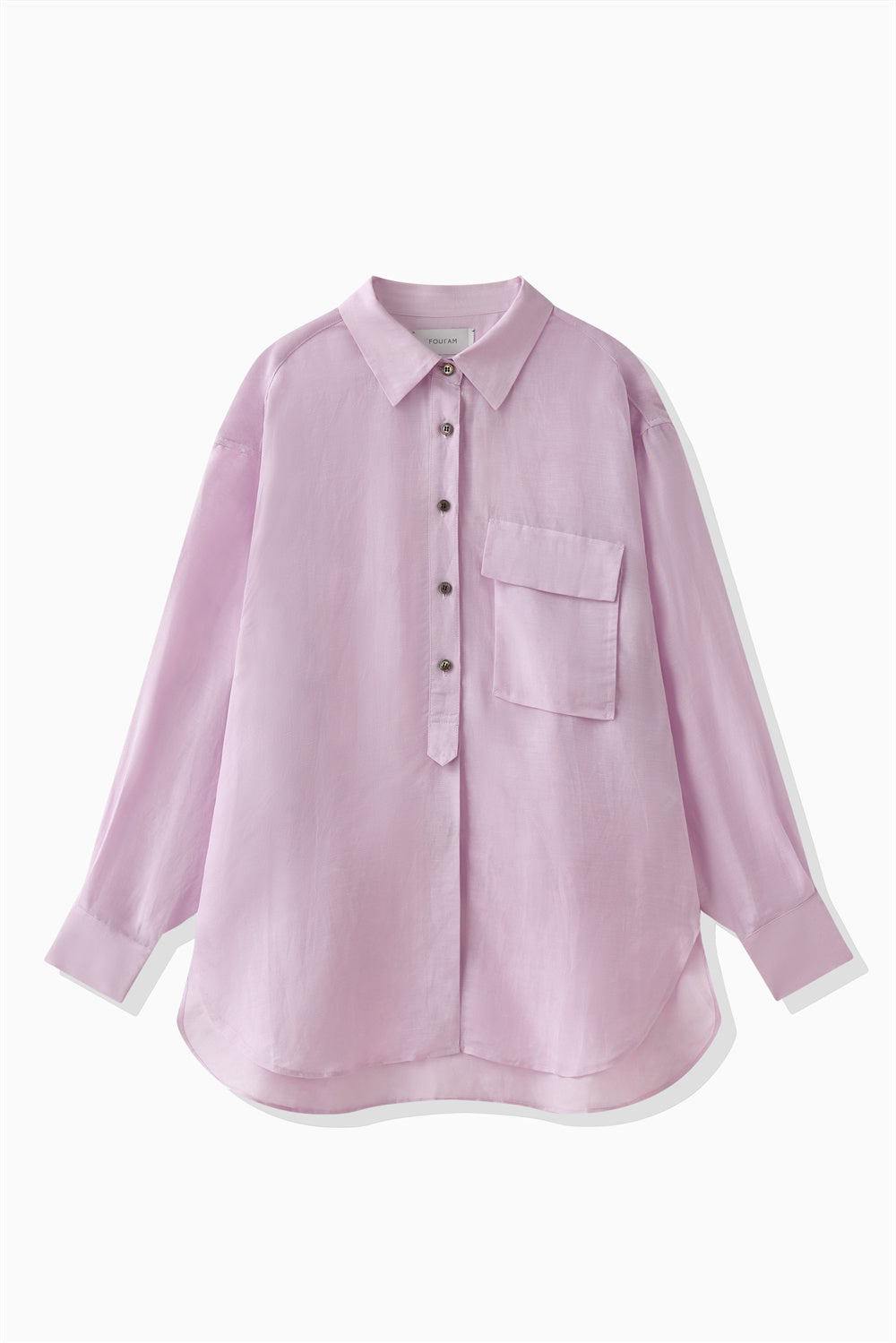 SHEER LINEN SHIRT