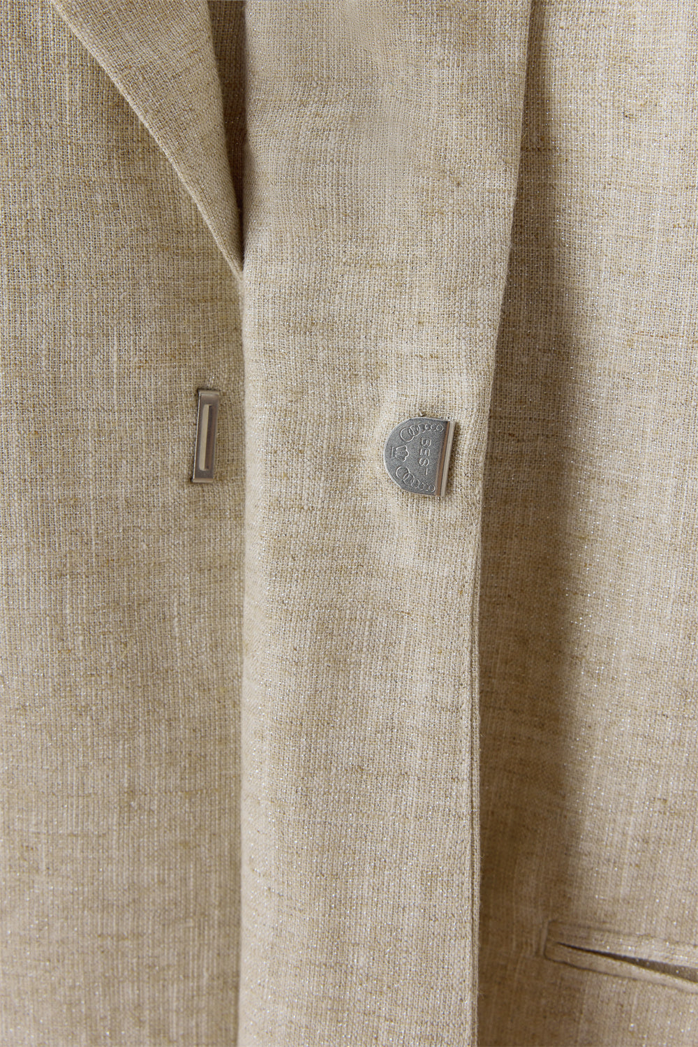 RAYON LINEN LAME JACKET