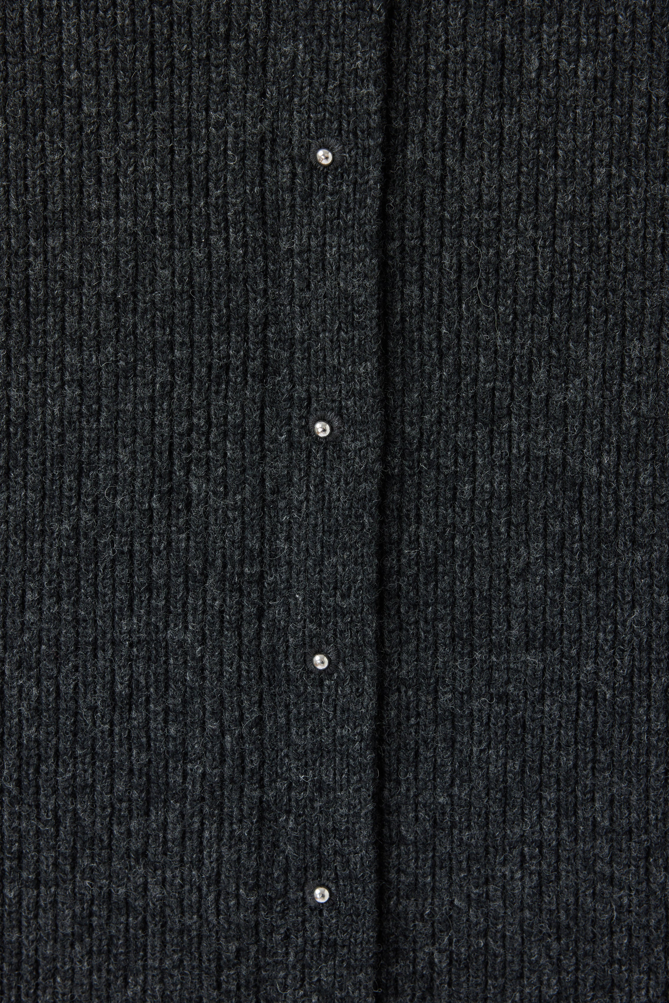 WOOL RIB KNIT SKIRT