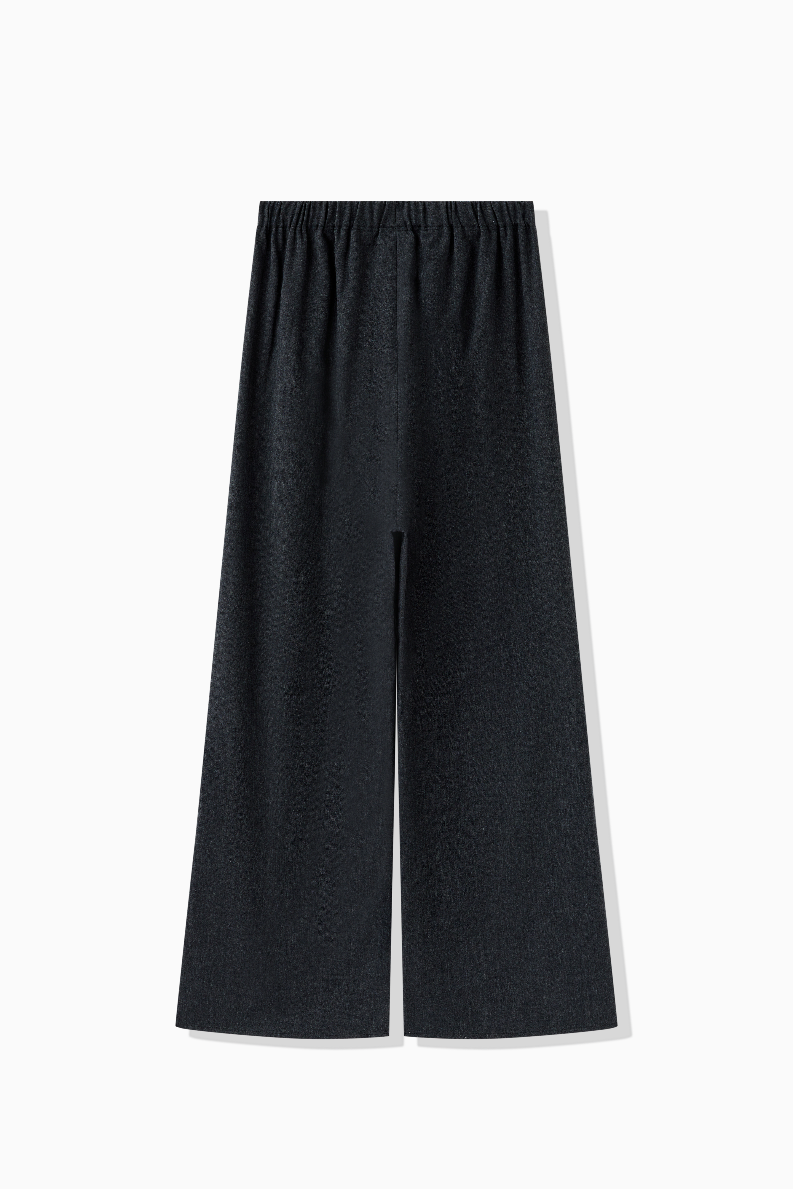 HERRINGBONE WOOL PANTS