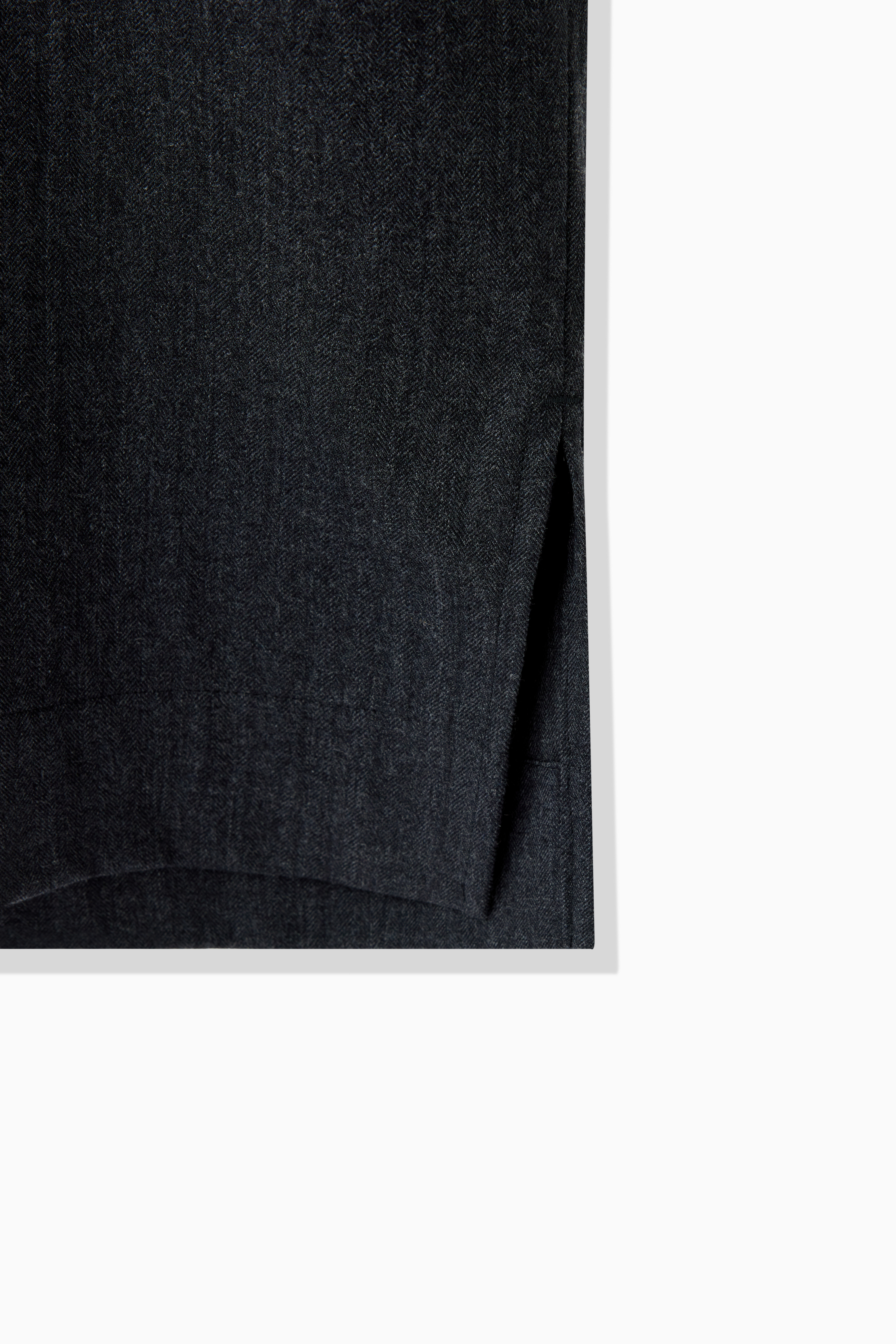 HERRINGBONE VAREUSE SHIRT