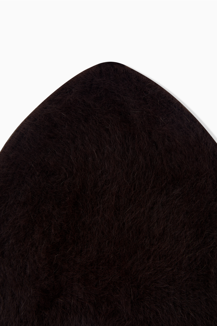 FOX CASHMERE BEANIE