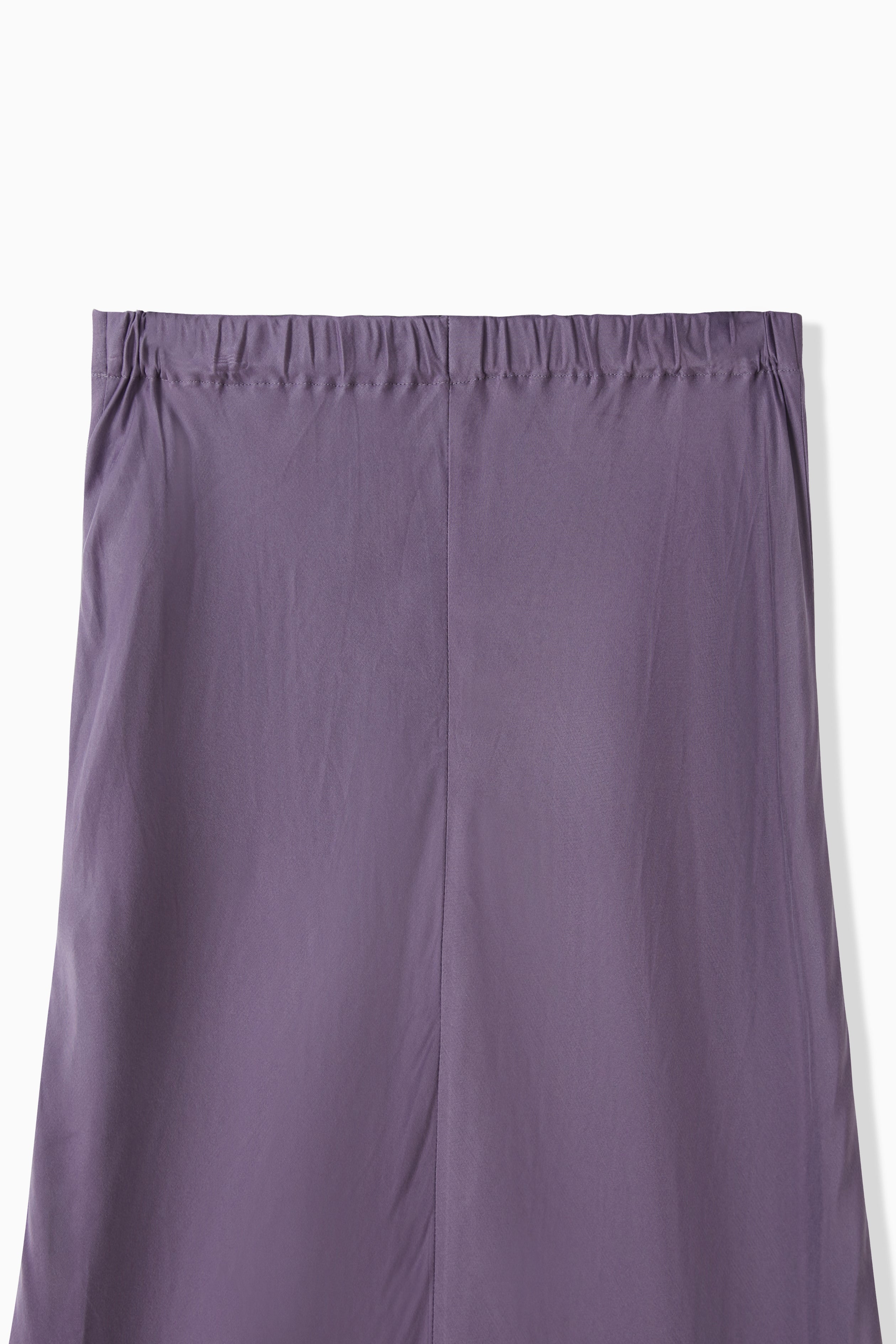 DYED SATIN SKIRT