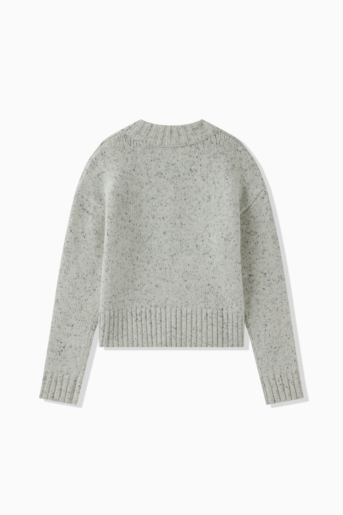 NEP YARN V-NECK KNIT