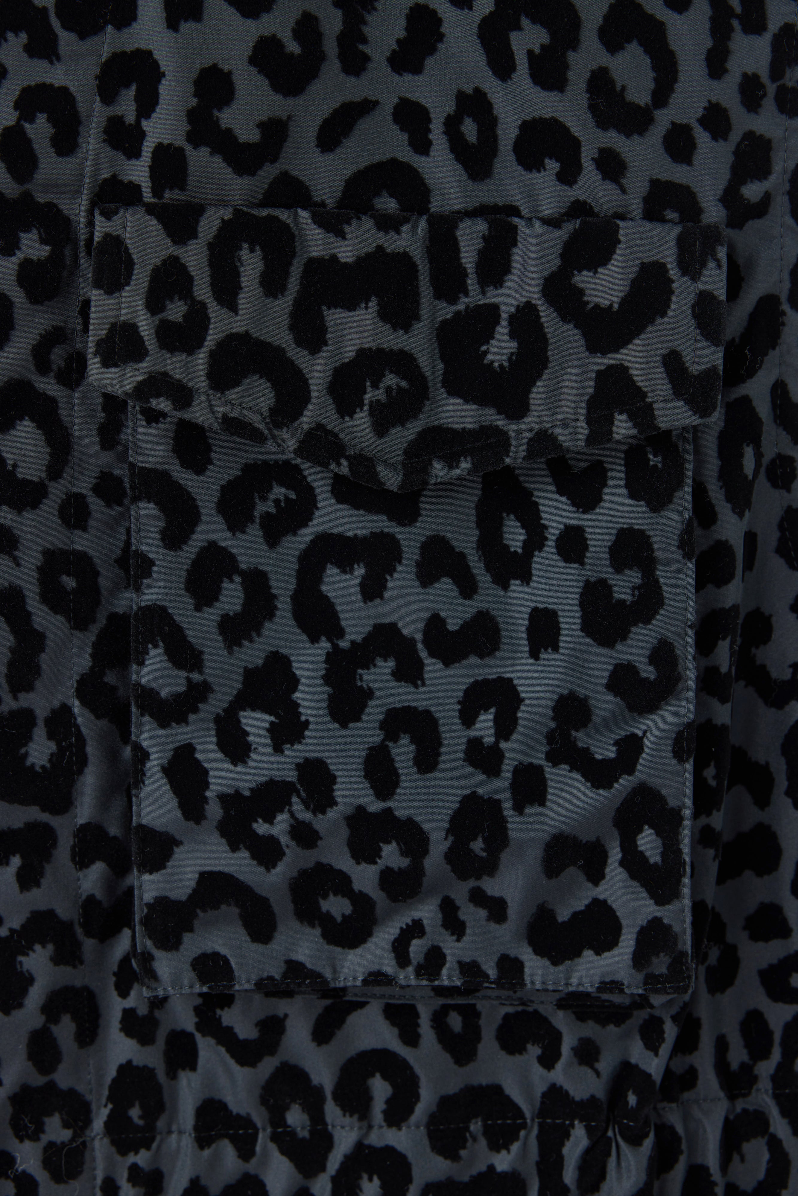 FLOCKY LEOPARD SAFARI VEST