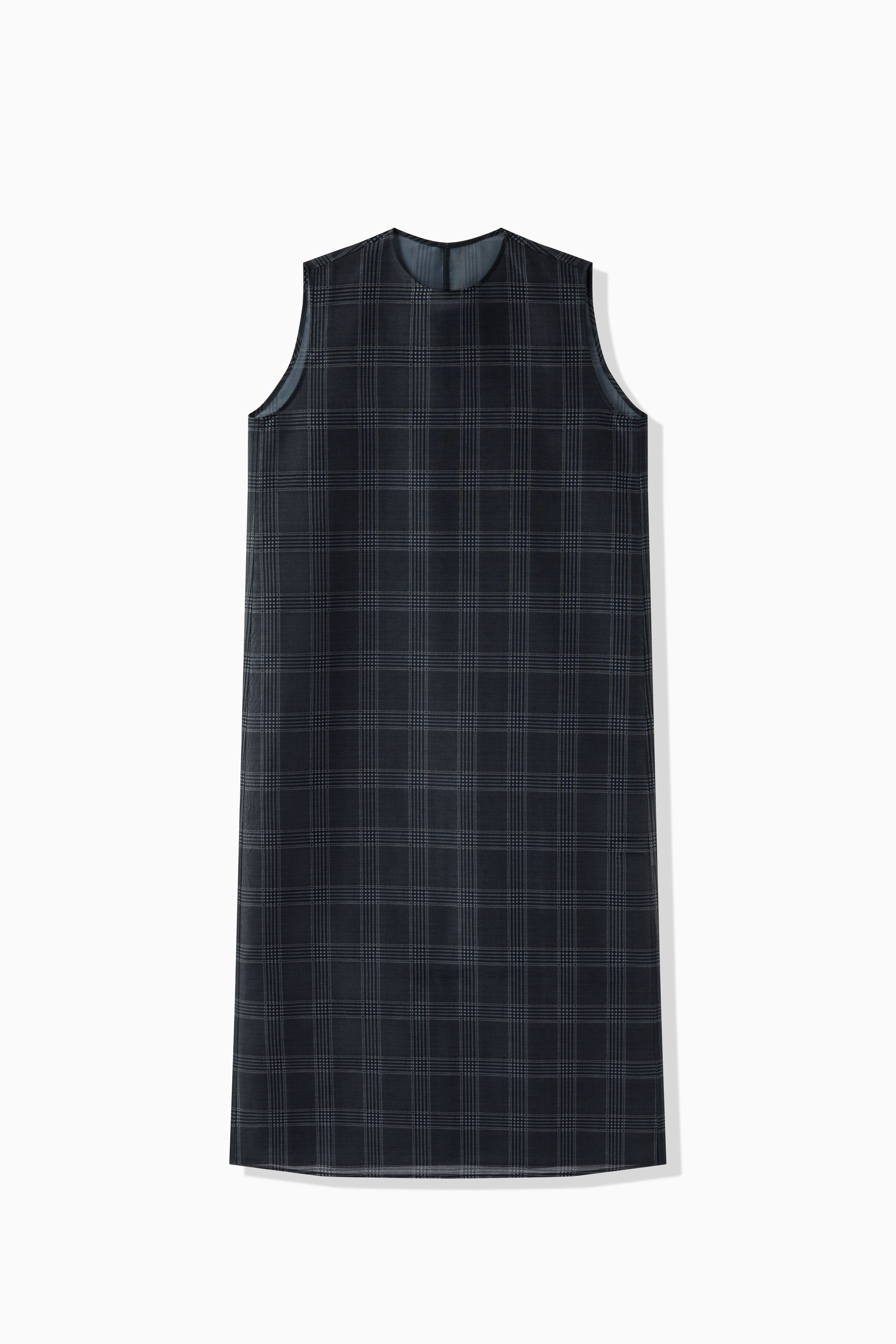 CHECK ORGANZA DRESS