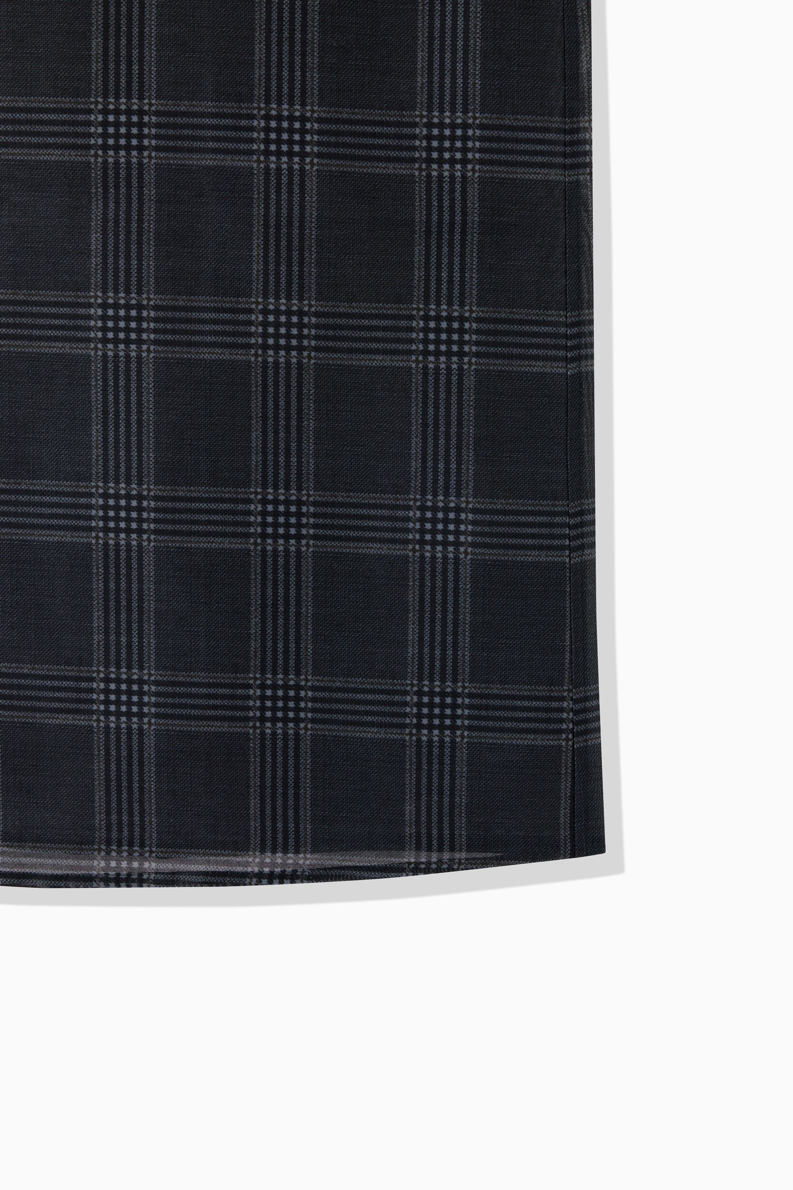 CHECK ORGANZA DRESS