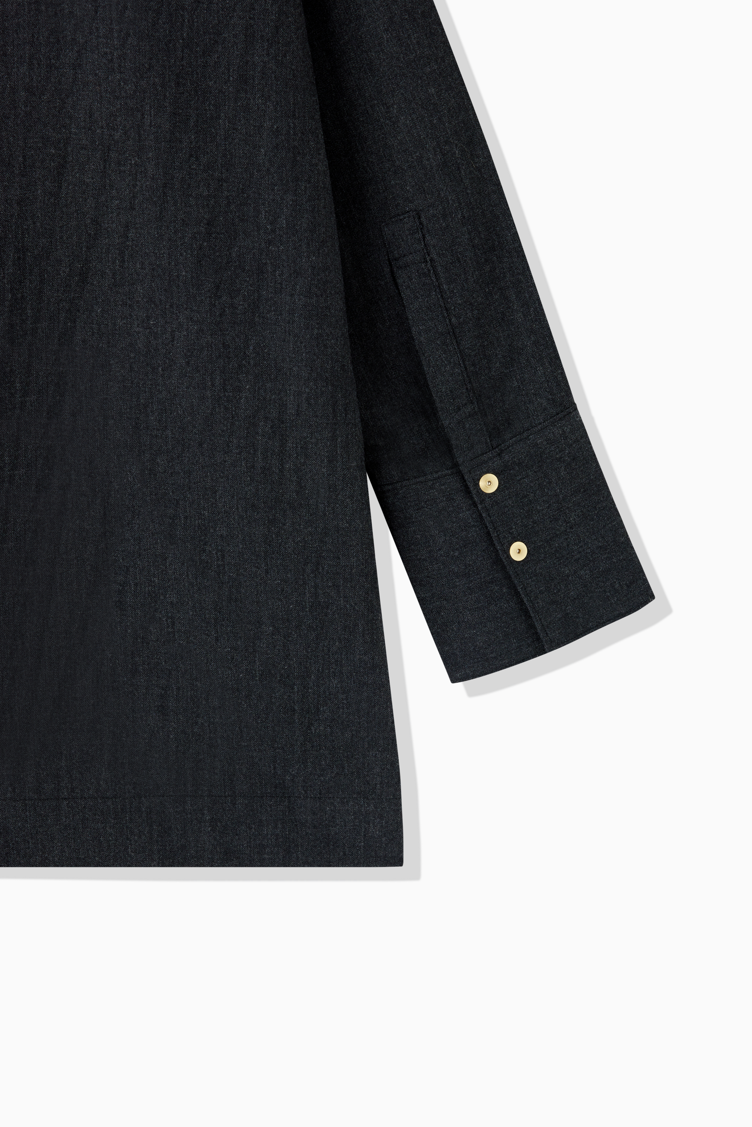 HERRINGBONE VAREUSE SHIRT