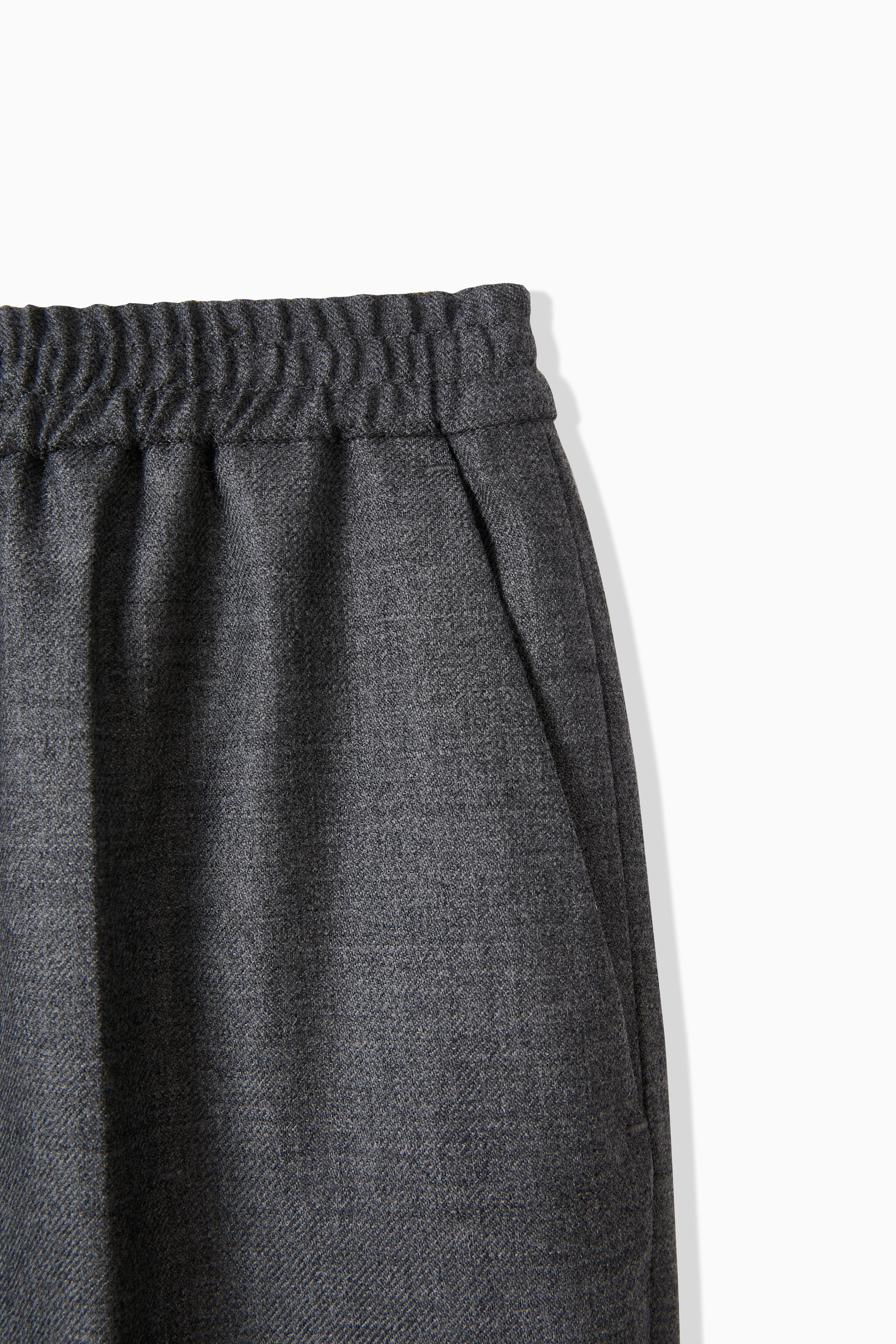 SAXONY WOOL PANTS