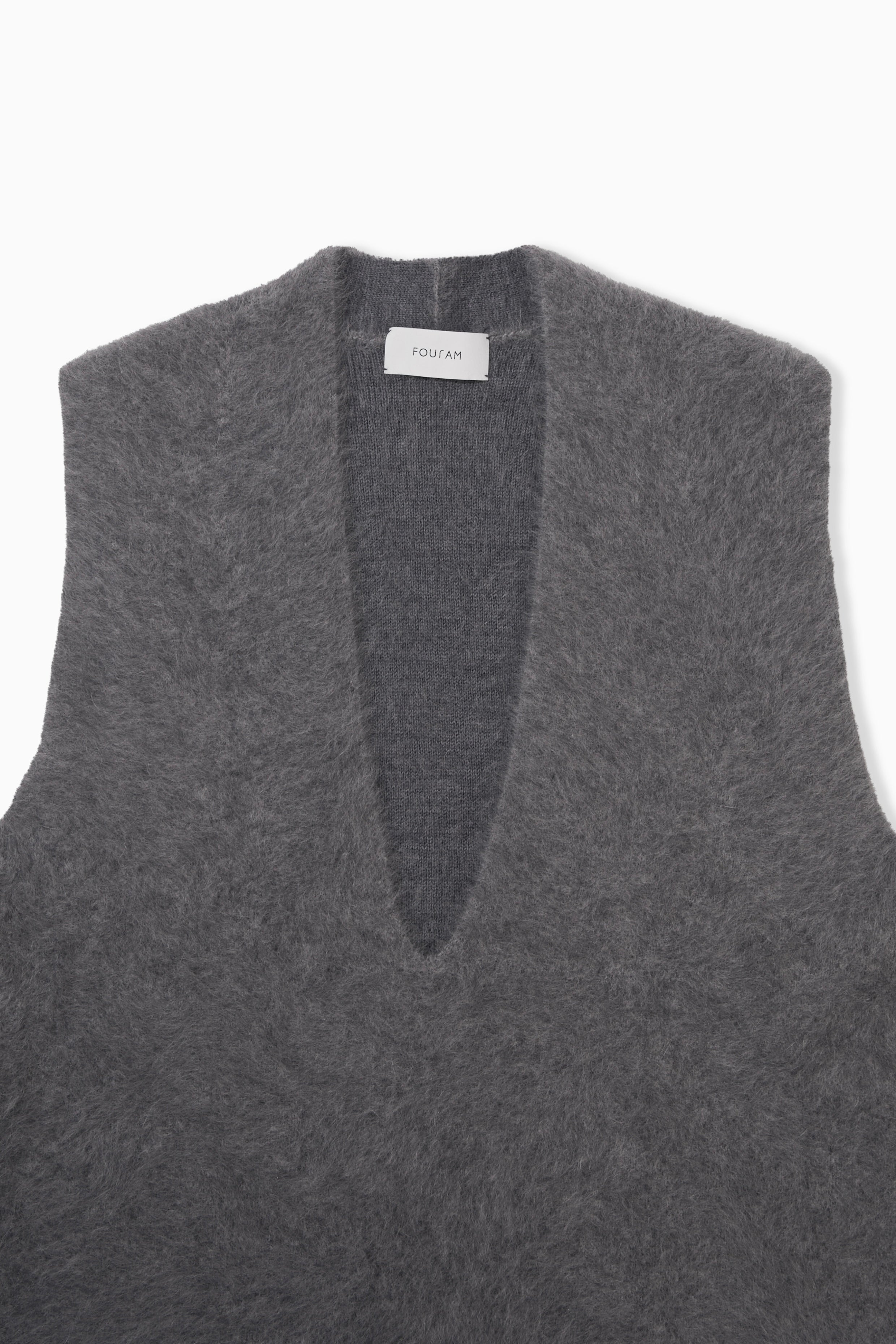 CASHMERE FOX KNIT VEST